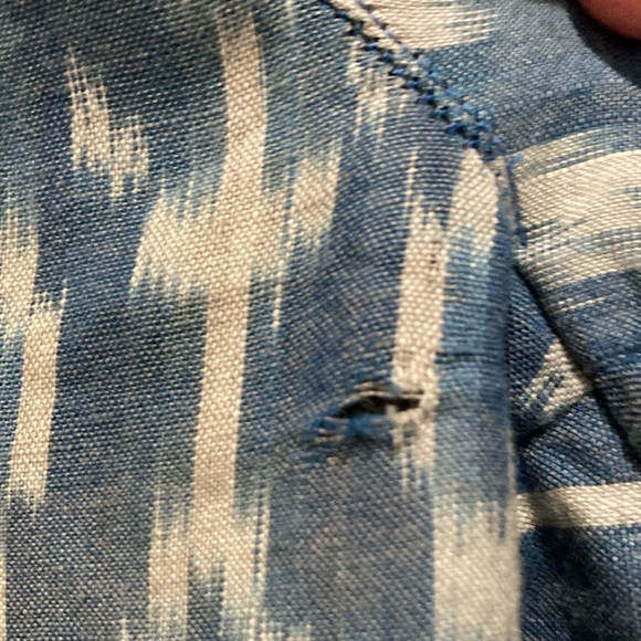 Pali blue and grey pants - Picture 2 of 3